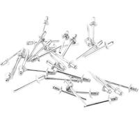 Aluminum Blind Rivets, Aluminum Alloy Countersunk Blind Rivets 2.4-4.8mm 50-300pcs(100pcs,2.4mm)