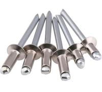 Aluminum Blind Rivets, Countersunk Blind Rivet 304 Stainless Steel Pack of 20 M4 M5 (8-20mm)(M5x8)