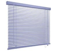 Aluminum Blinds Adjustable Venetian Window Treatment, 25mm Venetian Blinds with Tilt Control Wand, Window Covering for Home Office Bedroom or Living Room(Lavender)