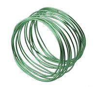 Aluminum Bonsai Styling Wire with Smooth for Minimal Bark Damage While Providing Firm Hold During Growth Adjustment (1pc dark green)