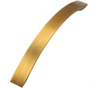 Aluminum Bow Shape Cabinet Handles Designed for Use on Drawer Fronts and Cabinet Doors in Contemporary Residential Spaces (antique bronze 156mm)