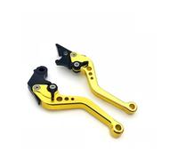 Aluminum Brake Clutch Levers Set 6 Adjustable Short Motorcycle Lever for Honda for GROM for MSX125 2013-2015 for CBR300 400 for 500R for CBT125,Stable Performance