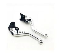 Aluminum Brake Clutch Levers Set 6 Adjustable Short Motorcycle Lever for Honda for GROM for MSX125 2013-2015 for CBR300 400 for 500R for CBT125,Stable Performance