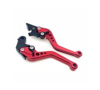 Aluminum Brake Clutch Levers Set 6 Adjustable Short Motorcycle Lever for Honda for GROM for MSX125 2013-2015 for CBR300 400 for 500R for CBT125,Stable Performance