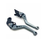 Aluminum Brake Clutch Levers Set 6 Adjustable Short Motorcycle Lever for Honda for GROM for MSX125 2013-2015 for CBR300 400 for 500R for CBT125,Stable Performance