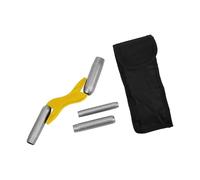 Aluminum Brick Joint Tool Set for Accuracy Grout Work 4 Measurements 5/8 3/4 7/8 Inch Storage Bag Brick Joint Tool Set with Storage Bag