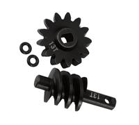 Aluminum Bridge Gear Set, Accuracy Cut Device for SCX24, 13T | Accuracy Engineered Aluminum Bridge Gear Assembly, for SCX24 Off Road Cars, Vehicle Models