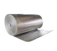 Aluminum Bubble Heat Thermal Reflector Panels, Reflective Aluminum Foil Bubble Self Adhesive Thermal Insulation Film 1x(1-10) m(1x10m)