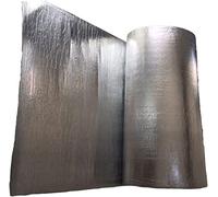 Aluminum Bubble wrap Insulation Double Bubble Foil Insulation Panels Double Layer Heat Reflective Radiant Barrier Self-Adhesive Insulation Foil Foam Core Reflective (Size : 1x20m (39 in X 65 Ft))
