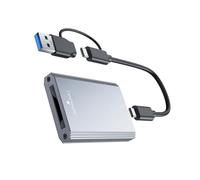 Aluminum Builts CFE B Reader with USB C 3.2 10Gbps Interfaces Compatible Across Multiple Operating Systems Efficient Workflows Photography Accessory Reader
