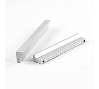 Aluminum Cabinet Der Handles 2pcs Kitchen Door Pulls Modern Fur Knobs for CABI & Dressers 288mm Center Hole (Color: A)