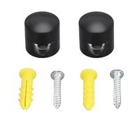 Aluminum Cable Organizer Cable Holder Keeper Organizer Versatile Practical Cord Management Solution for Beauty Salons Offices Schools Hospitals 2Pcs Set with Screws Expansion Tubes