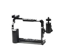 Aluminum Camera Cage，Compatible For Fujifilm XT20 Protective Case Video Film Movie Rig Stabilizer Frame，Compatible For FUJI XT30 With Top Handle Grip(W extention adapter)