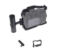Aluminum Camera Cage Top Handle Grip Extension Frame With Cold Shoe Mount,For Sony A7m4 A7R4 DSLR Photo Video Stabilizer(Cage w Side Handle)