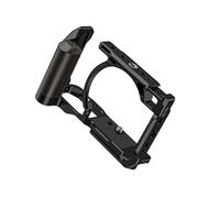 Aluminum Camera Frame Offering Wood Handle for ZR Cold Shoe Mount for Easy Attachment of External Gear Tripod Mount
