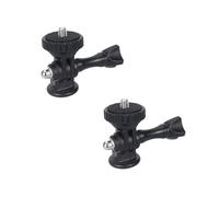 Aluminum Camera Tripod Mount Adapter, 1/4"-20 Tripod Mount Adapter for GoPro Hero/Session, Action Cameras & Standard 1/4 Accessories