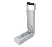Aluminum Can Compactor, Can Crusher for Recycling, Professional Space Saving Metal Soda Can Smasher for 16oz 12oz Cans Soda Beer Cans (White)