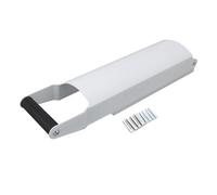 Aluminum Can Compactor, Professional Space Saving Eco Friendly Metal Can Crusher Smasher for Recycling 16oz 12oz Cans, Easy Pressing Design with Premium Aluminum Alloy Material (White)