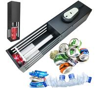 Aluminum Can Crusher,Electric Plastic Water Bottle Press Flattening Machine,Controller,for Offices,Schools,Restaurant