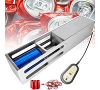 Aluminum Can Crusher, Electric Plastic Water Bottle Recycling Crusher, Suitable for 200~550ml Cans/plastic Water Bottles