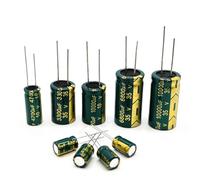 Aluminum Capacitor 6.3V 10V 16V 25V 35V 50V 63V 100V 400V 450V 100UF 220UF 330UF 680UF 1000UF 470UF High Frequency IDGTTLDF(50V470UF 20Pcs)