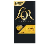 Aluminum Capsules L'OR Espresso Biondo For Nespresso 10 pcs