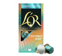 Aluminum Capsules L'OR Espresso Coconut iced For Nespresso 10 pcs