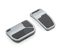 Aluminum Car Footrest Pedal Cover Kit Brake & Accelerator Cover Auto Accessories For Y Car Extenders For Short People Outbacks Pads Automatic Manual Covers Clutch Rubber