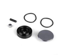 Aluminum Car Rear Wiper Delete Kit Block Off Cap for Waterproof Car, Suitable for Civic SiR 2002 2004, Speed 3 2007 2009, V 2001, S2000 2009 (Grey)