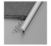Aluminum Carpet Transition Strip Durable Edge Protector with Seamless Flooring Transition, Easy Installation & Anti-Trip Design for Home Bedroom Living Room(Silver)