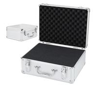 Aluminum Carrying Case, Aluminum Case with Lock, Aluminum Document Case, Multi-Function Protective Document Case, Camera Security Lock, S, A, Fare riferimento alla descrizione, Please refer to