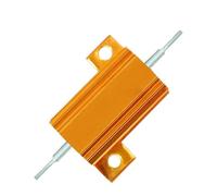 Aluminum Case Resistor 25W 4.7 Ohm Wirewound Gold Heat Dissipation For Power Supply,Inverter,Elevator Control