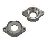 Aluminum Cast Iron Bearing Seat for 110 Marble Cutting Machine, For Precision Fit Replacement Part Model 04942 Compatible with 4SB2 Series, Gray Housing