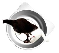 Aluminum Cat Cooling Nest, Summer Heat Dissipation Cat Bed, Portable Cool Basin Pet House, Animal Pan Mat, Lightweight Bed for Cats and Small Dogs Indoor Outdoor