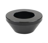 Aluminum Centering Cone for Manual Tire Change Applications Compatible with For Car Truck Tire Changers to Provide Stable Wheel Support and Protection (black)