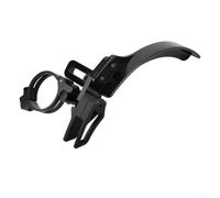 Aluminum Chain Guard for 31.8mm Seatpost with Derailleur Mount Functionality for Road Mountain and Bikes (Black)
