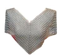Aluminum Chainmail v Top women's chainmail v neck top v neck chainmail shirt women anodized crop top aluminum chainmail v top women's lightweight aluminum