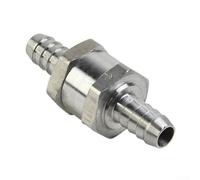 Aluminum Check Valve for Fuel Line Backflow Prevention - Designed for Carburetor Systems and Paraffin Oil Use (10mm)