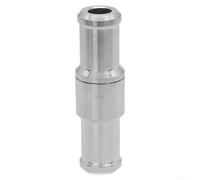 Aluminum Check Valve for Fuel Transfer Lines with Flow Arrow Indicator Prevents Backflow in Motor Vehicles Caravans Motorhomes and Irrigation Systems (12 mm)