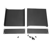 Aluminum Circuit Board GPRS Instrument Cooling Box DIY Project Enclosure Case Black