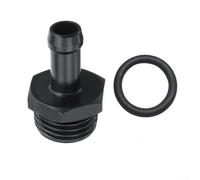 Aluminum CNC Machined AN10 External Thread to 5/16 Coupler Automotive Fuel Line Adapter Suitable for Fuel Pump and Pressure Regulator