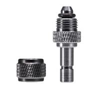 Aluminum CO2 Elbow Streamlined Transfer Solution for Fish Tank Aquarium Ecological Tools Resistant Aquarium Adapter