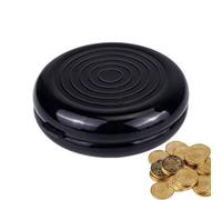 Aluminum Coin Box | 83x27mm Portable Pocket Coin Case,Corrugated Portable and Small Money Sorter and Holder | Card Cases & Money Organizers for Collectors