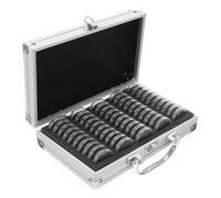 Aluminum Coin with Case Collecting Lid for Collectors and Medals