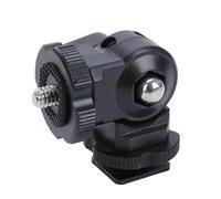 Aluminum Cold Shoe 1/4 Screw Mount Arm For DSLR Camera Monitor Microphones Video Light Clamp For Video Aluminum Mount