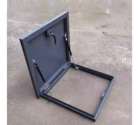 Aluminum Commercial Roof Access Hatch with Galvanized Coated Steel Deck, Ideal for Skylights, Roof Windows in Hallways, Lofts, Stairways, and Garages