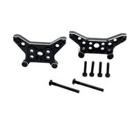 Aluminum Components for Front And Rear Shock Systems on The 1:14 Scale Model RC Car, Black
