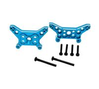 Aluminum Components for Front And Rear Shock Systems on The 1:14 Scale Model RC Car, Blue