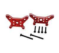 Aluminum Components for Front And Rear Shock Systems on The 1:14 Scale Model RC Car, Red