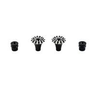 Aluminum Control Knobs for X9D P X10S X12S Transmitters for 3Mm / 4Mm Thread Sticks with Durability Coating Aluminum Mixture Pad Knob